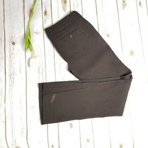 The Limited Brown Ribbed Straight Cut Dress Pant